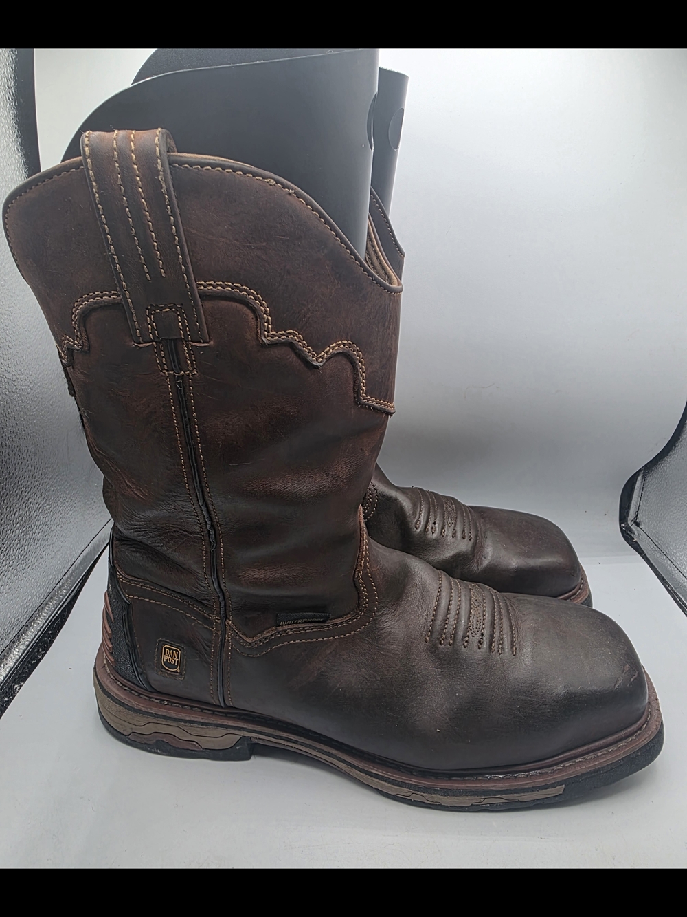 Dan Post Men's DP69482 11 Inch Blayde Steel Toe Waterproof Work Boot Brown 12 D